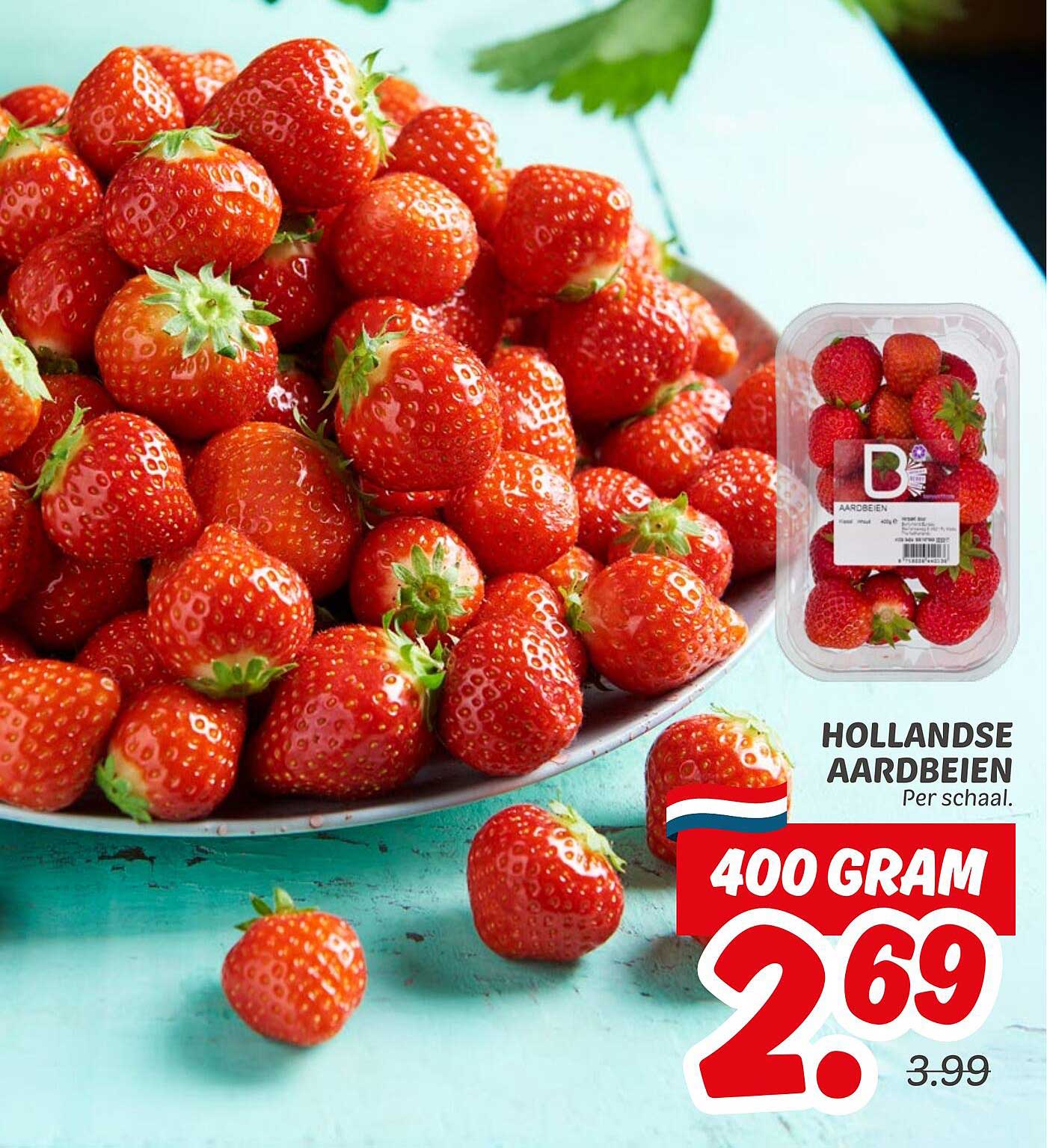 HOLLANDSE AARDBEIEN 400 GRAM