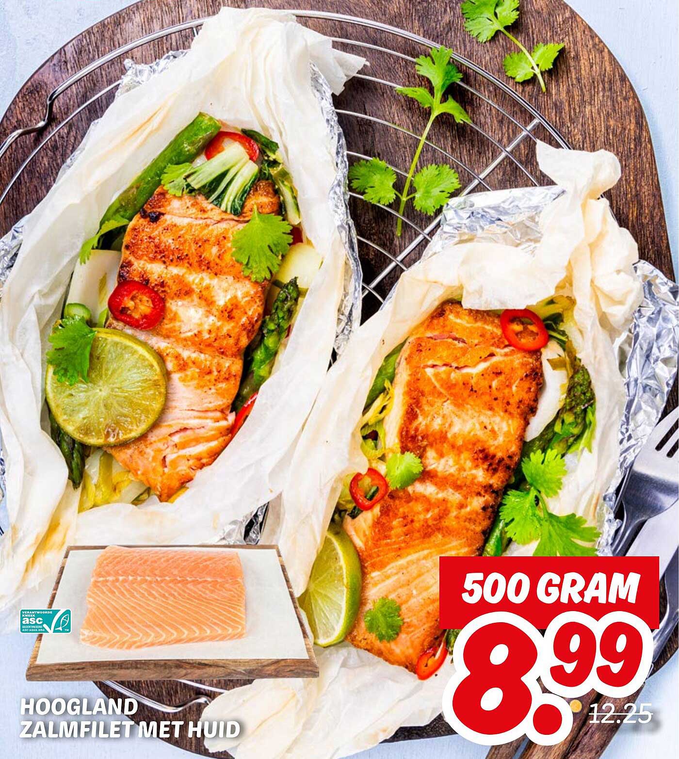 HOOGLAND ZALMFILET MET HUID