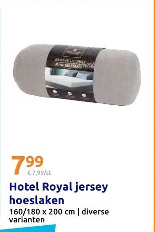 Hotel Royal jersey hoeslaken