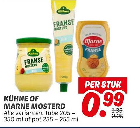 KÜHNE OF MARNE MOSTERD