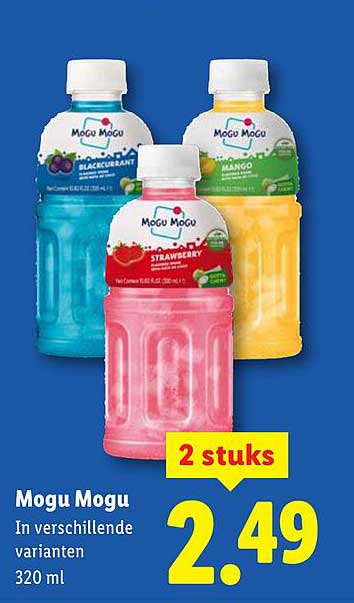Mogu Mogu In verschillende varianten 320 ml