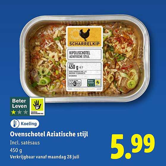 Ovenschotel Aziatische stijl