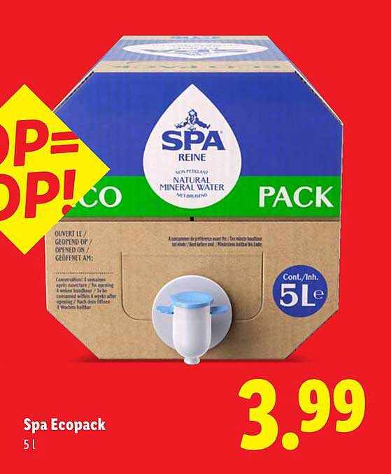 Spa Ecopack 5 L