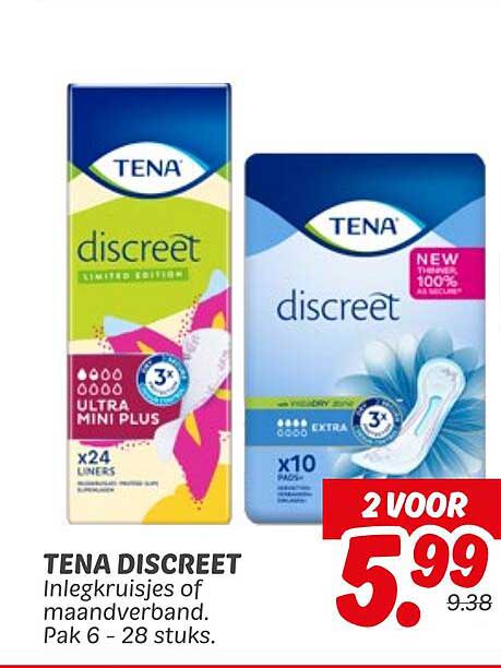 TENA DISCREET