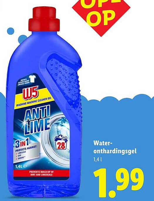 Water-onthardingsgel 1,4 l
