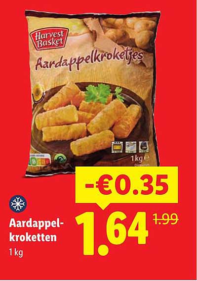 Aardappelkroketten 1 kg