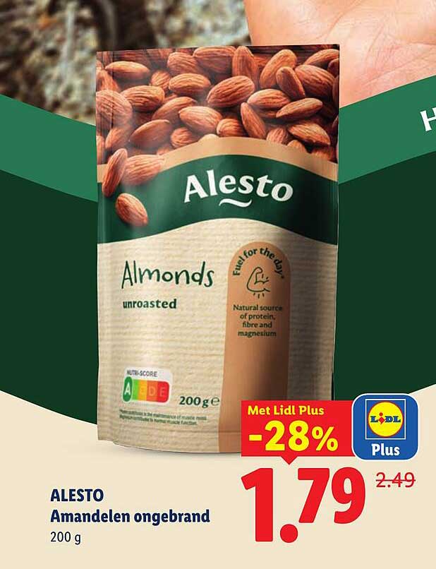 ALESTO Amandelen ongeband -28%