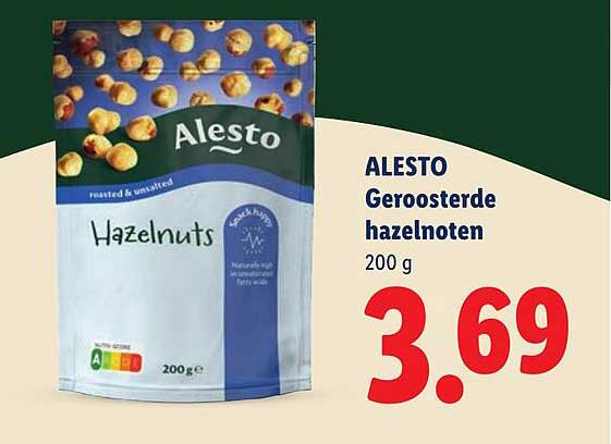 ALESTO Geroosterde hazelnoten