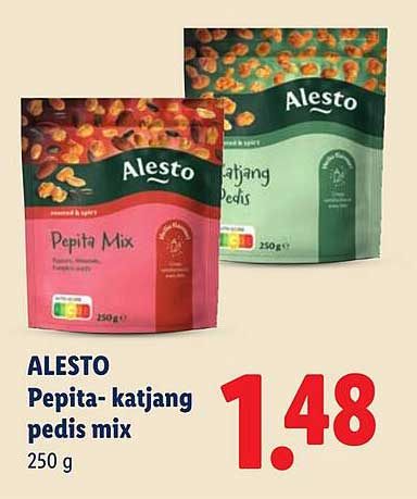 ALESTO Pepita- katjang pedis mix 250 g