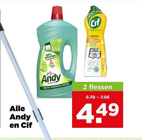 Alle Andy en Cif