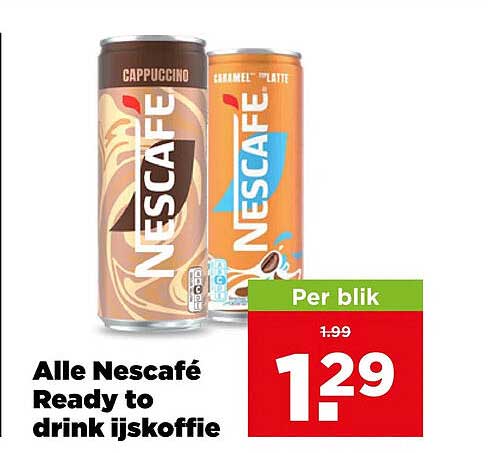 Alle Nescafé Ready to drink ijskoffie