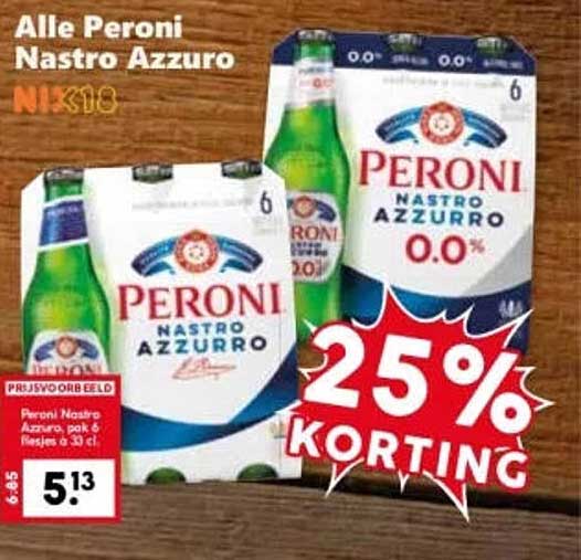 Alle Peroni Nastro Azzurro