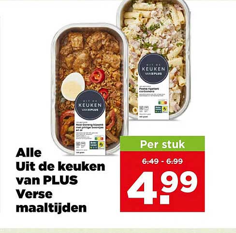 Alle Uit de keuken van PLUS Verse maaltijden