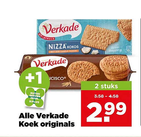 Alle Verkade Koek originals +1