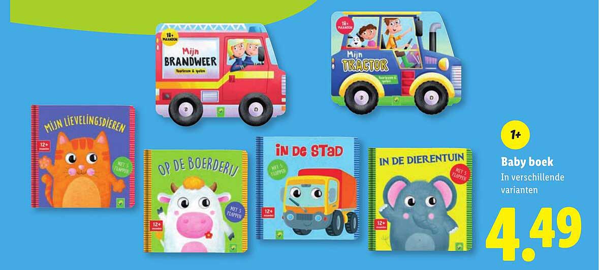 Baby boek In verschillende varianten 1+