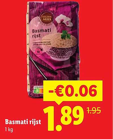 Basmati rijst 1 kg