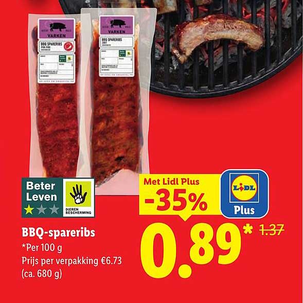 BBQ-spareribs