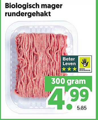 Biologisch mager rundergehakt