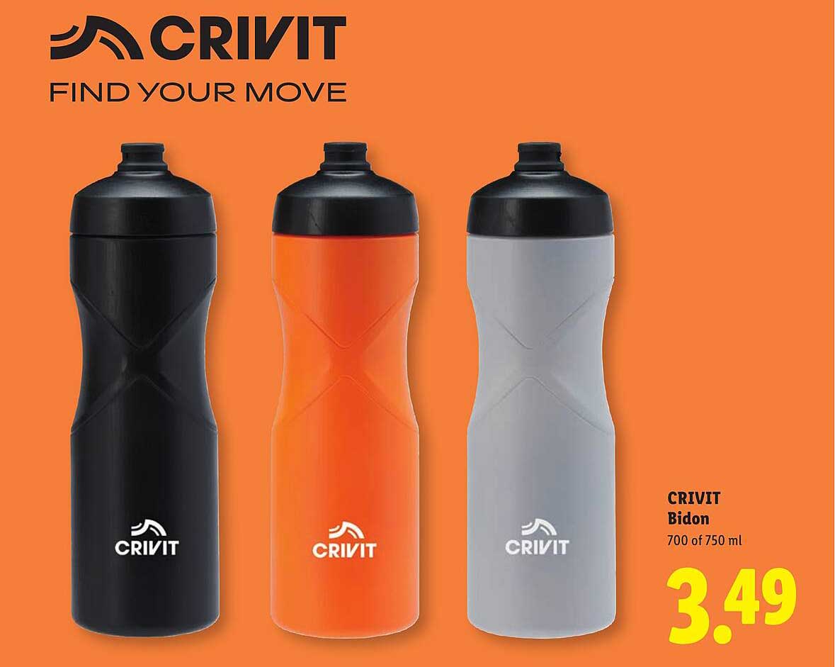 CRIVIT Bidon 700 of 750 ml
