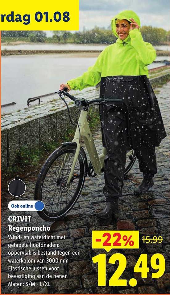 CRIVIT Regenponcho -22%