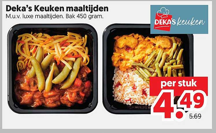 Deka’s Keuken maaltijden