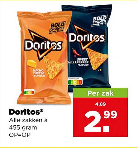 Doritos* Alle zakken à 455 gram OP=OP