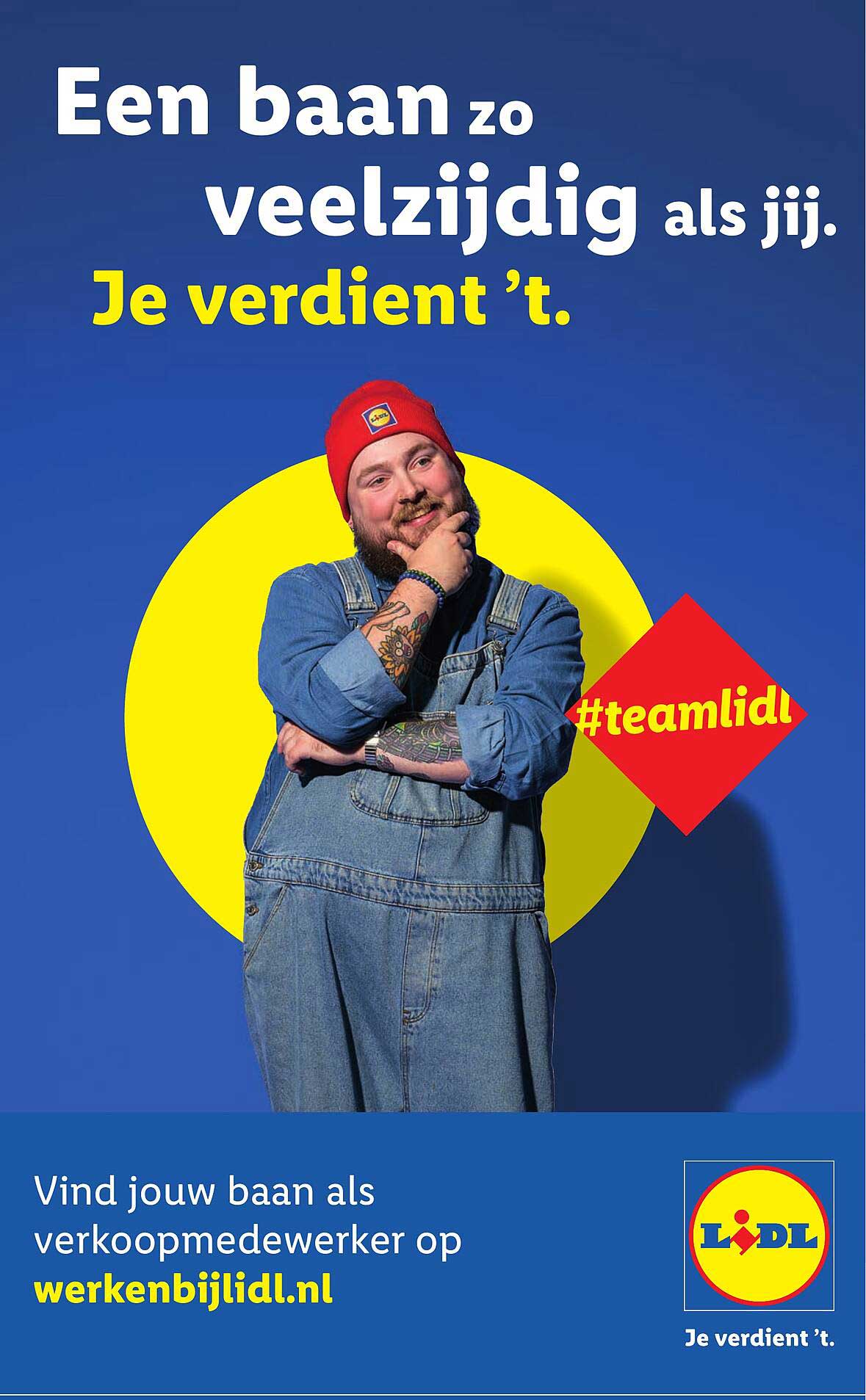Een baan zo veelzijdig als jij. Je verdient ’t. Vind jouw baan als verkoopmedewerker op werkenbijlidl.nl