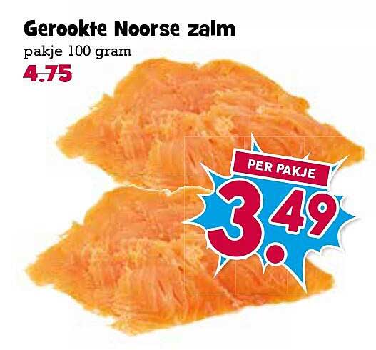 Gerookte Noorse zalm