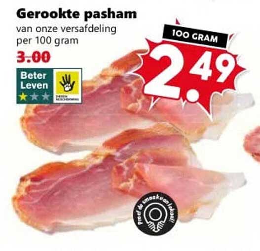 Gerookte pasham