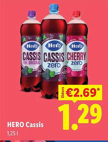 HERO Cassis 1,25 l