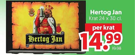 Hertog Jan Krat 24 x 30 cl. per krat