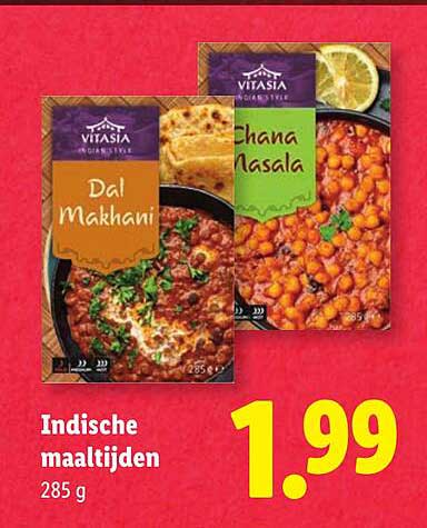 Indische maaltijden 285 g
