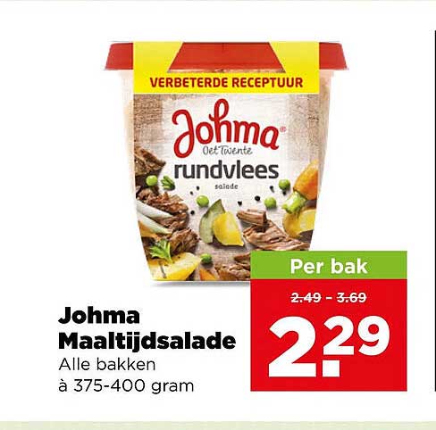 Johma Maaltijdsalade Alle bakken à 375-400 gram
