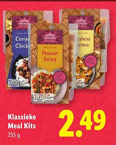 Klassieke Meal Kits 255 g