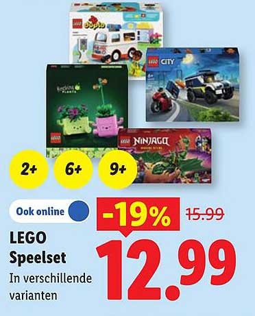 LEGO Speelset In verschillende varianten -19%