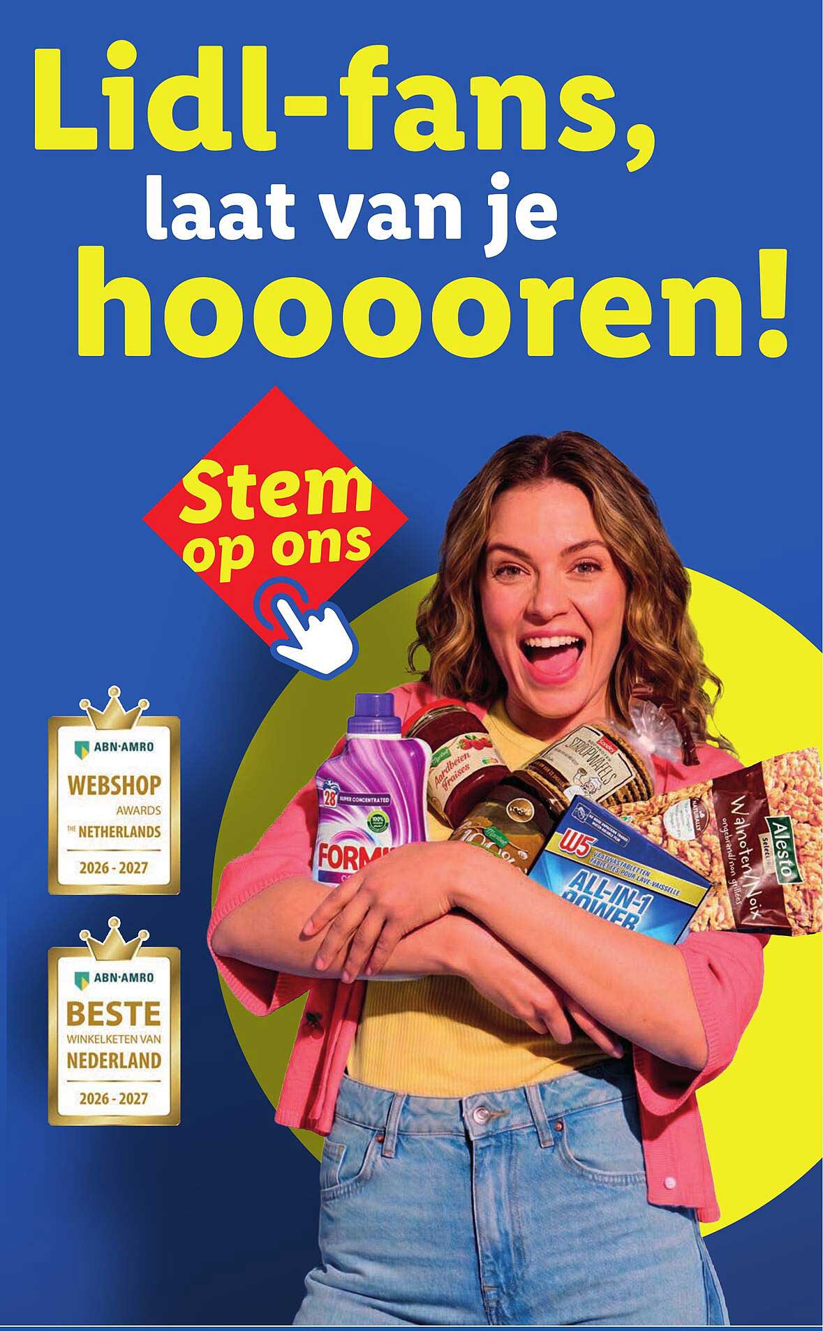 Lidl-fans, laat van je hooooren! Stem op ons