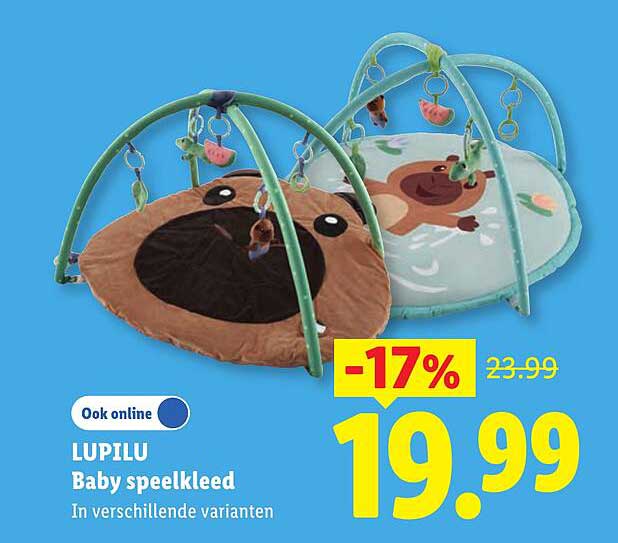 LUPILU Baby speelkleed In verschillende varianten