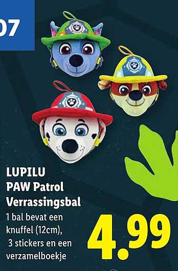 LUPILU PAW Patrol Verrassingsbal