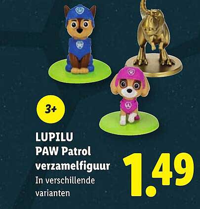 LUPILU PAW Patrol verzamelfiguur In verschillende varianten