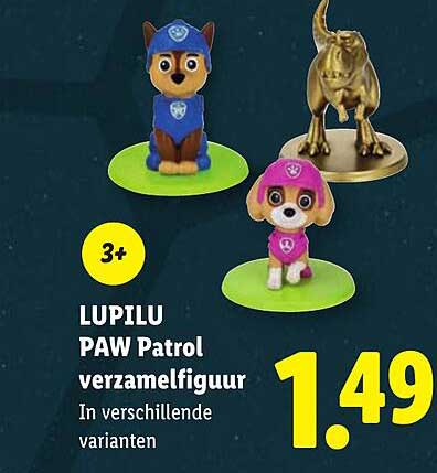 LUPILU PAW Patrol verzamelfiguur In verschillende varianten