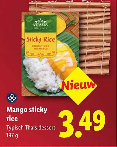 Mango sticky rice