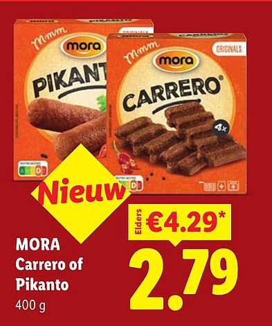 MORA Carrero of Pikanto 400 g