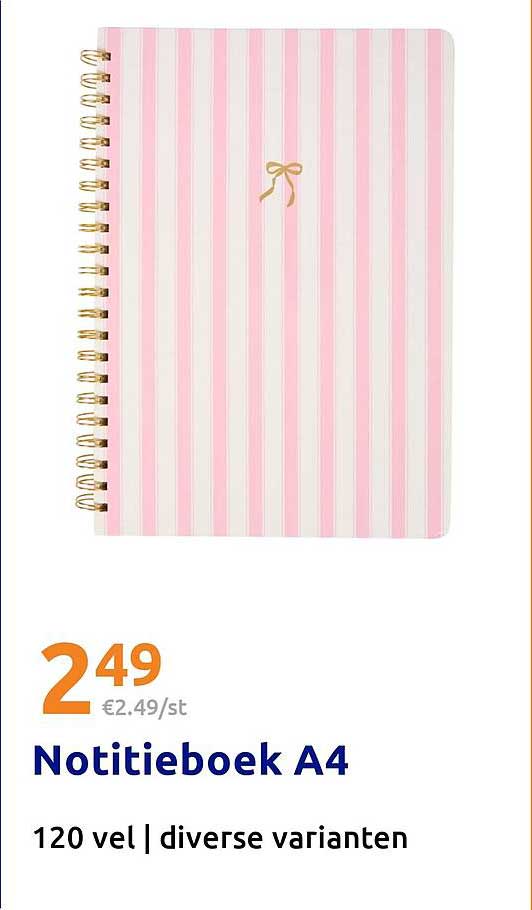 Notitieboek A4