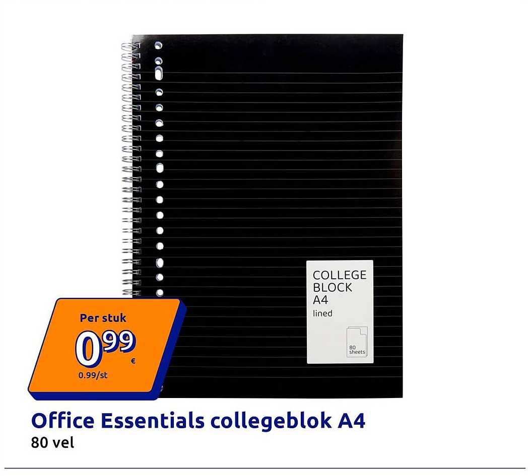 Office Essentials collegeblok A4