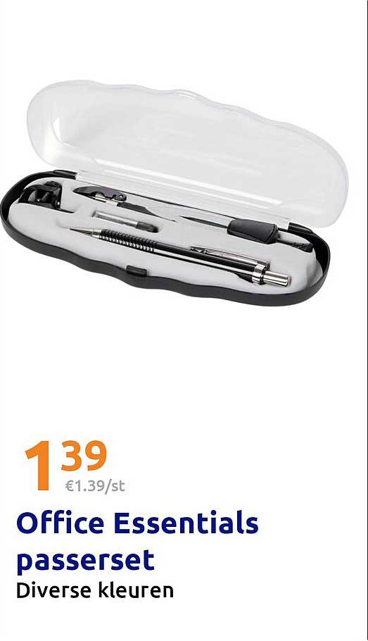 Office Essentials passerset Diverse kleuren