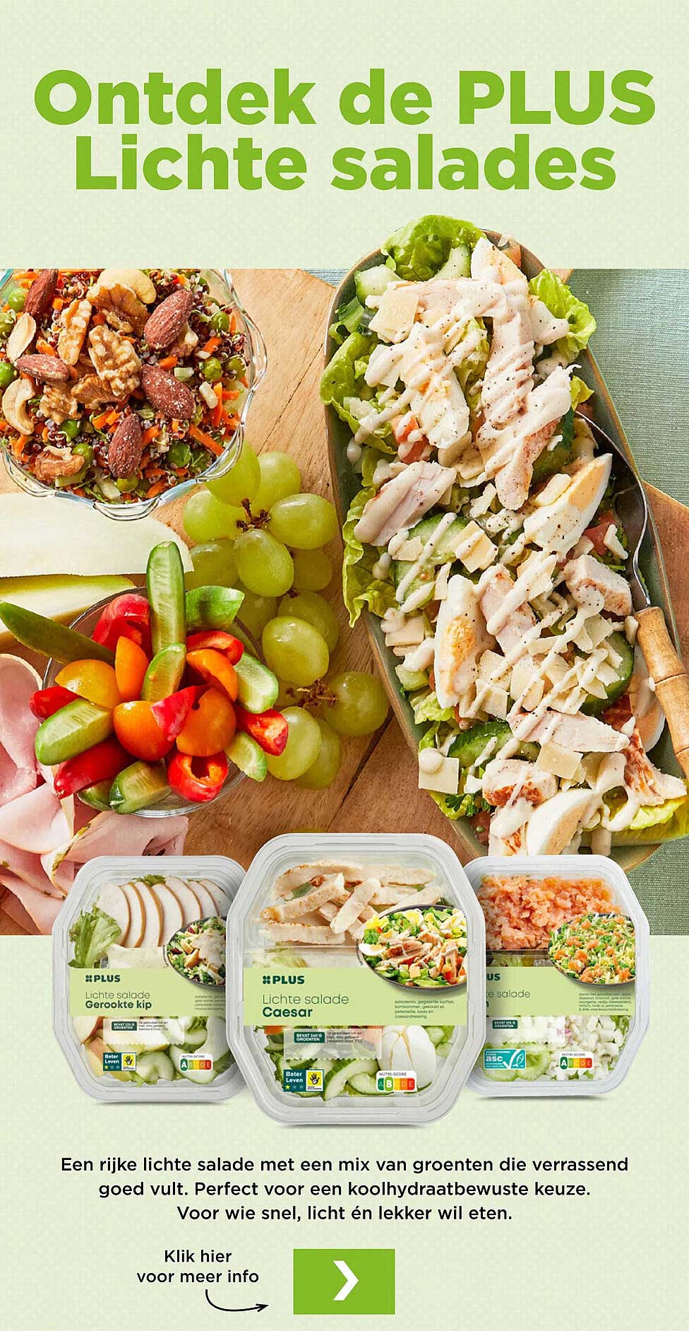 Ontdek de PLUS Lichte salades