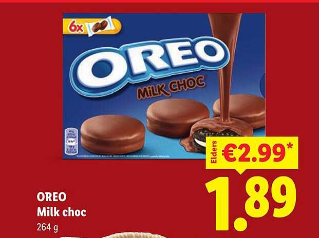 OREO Milk choc 264 g
