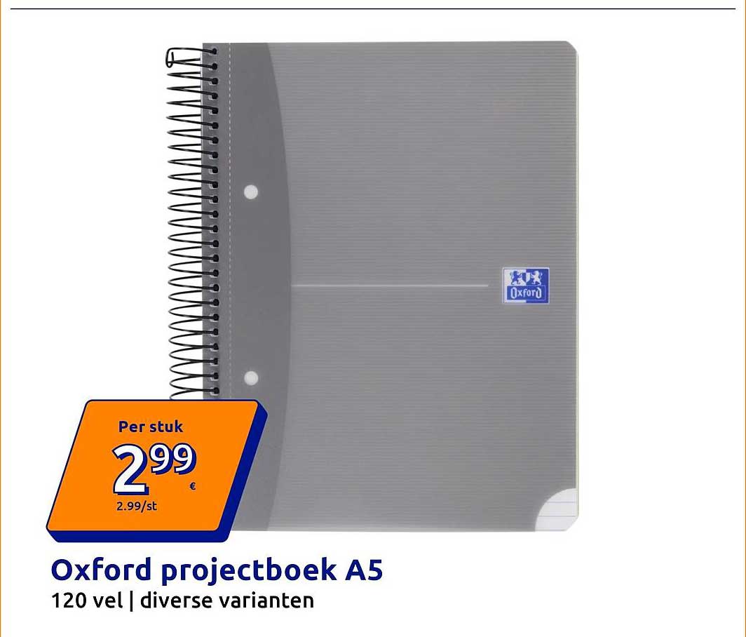 Oxford projectboek A5