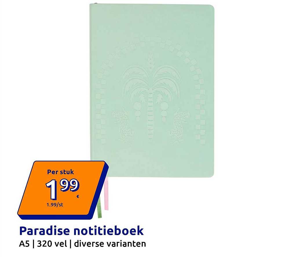 Paradise notitieboek
