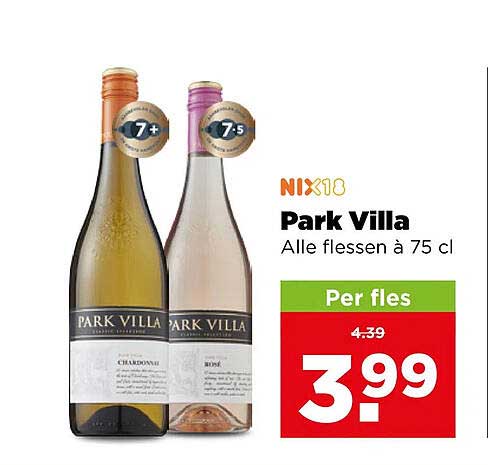 Park Villa Alle flessen à 75 cl